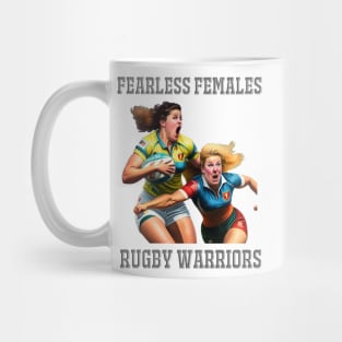 Women's Rugby Design Mug